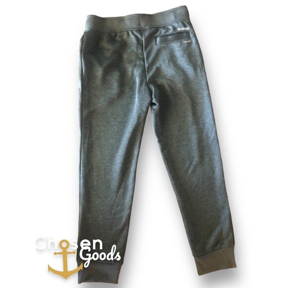 Hurley Boys Small Gray Sweat Pants Logo Training Athletic Kids Youth Size 7 - Picture 3 of 5